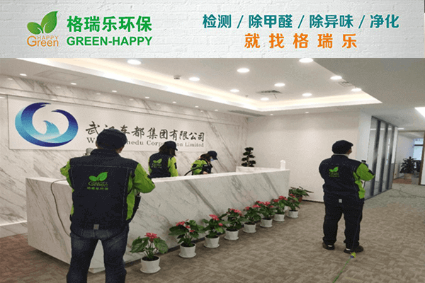 進口設(shè)備＋專研配方！武漢除甲醛效果說話！