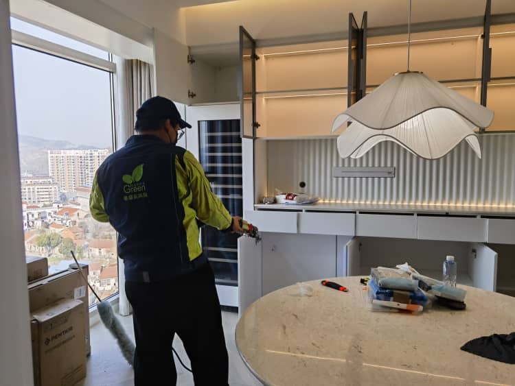 沌口除甲醛：格瑞樂蠻扎實！